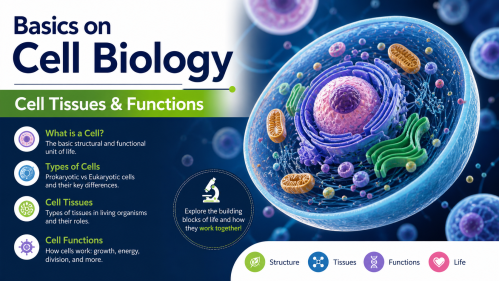 Basics on Cell Biology | Cell Tissues & Functions | Biology